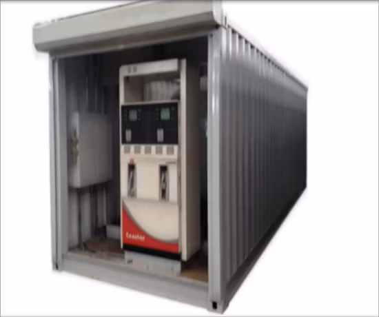 Tanque de gasolina diesel auto-bunded em contêiner de armazenamento a granel portátil de 40FT